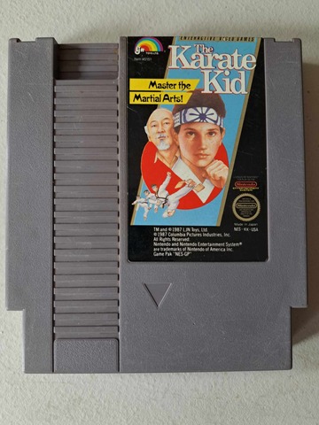 NINTENDO - THE KARATE KID - COMPLETE IN BOX (01)