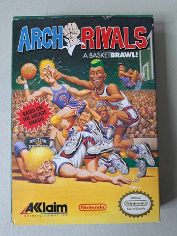NINTENDO - ARCH RIVALS - COMPLETE IN BOX (01)