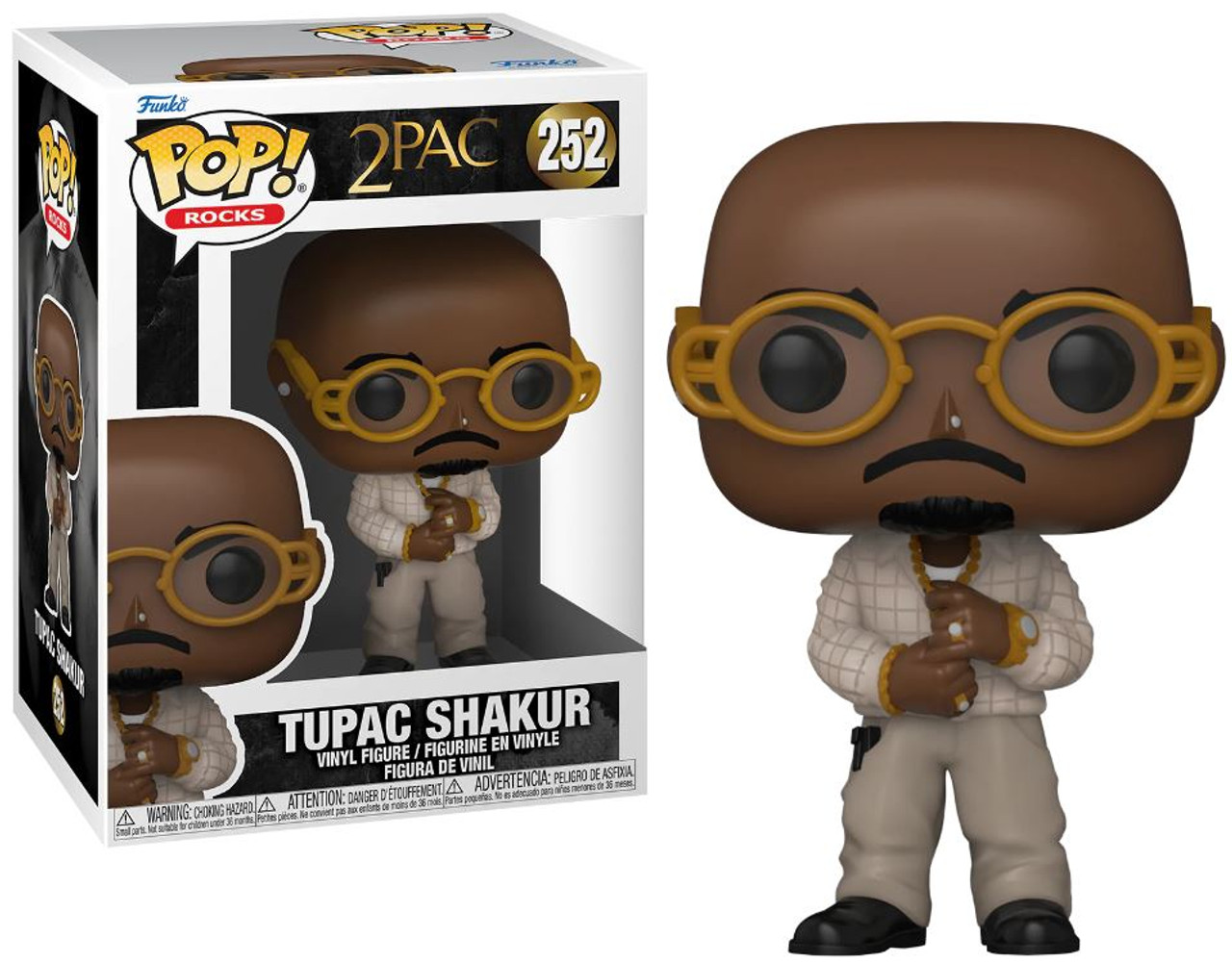 POP - ROCKS - 2PAC - TUPAC SHAKUR - 252