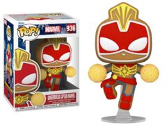 POP - MARVEL - GINGERBREAD CAPTAIN MARVEL - 936