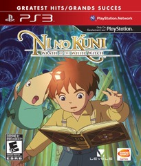 PS3 - NI NO KUNI – WRATH OF THE WHITE WITCH – GREATEST HITS (NO MANUAL)