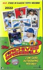 TOPPS - ARCHIVES BASEBALL - 2022 - HOBBY BOX