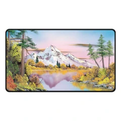 ULTRA PRO - PLAYMAT - BOB ROSS - MIGHTY MOUNTAIN LAKE