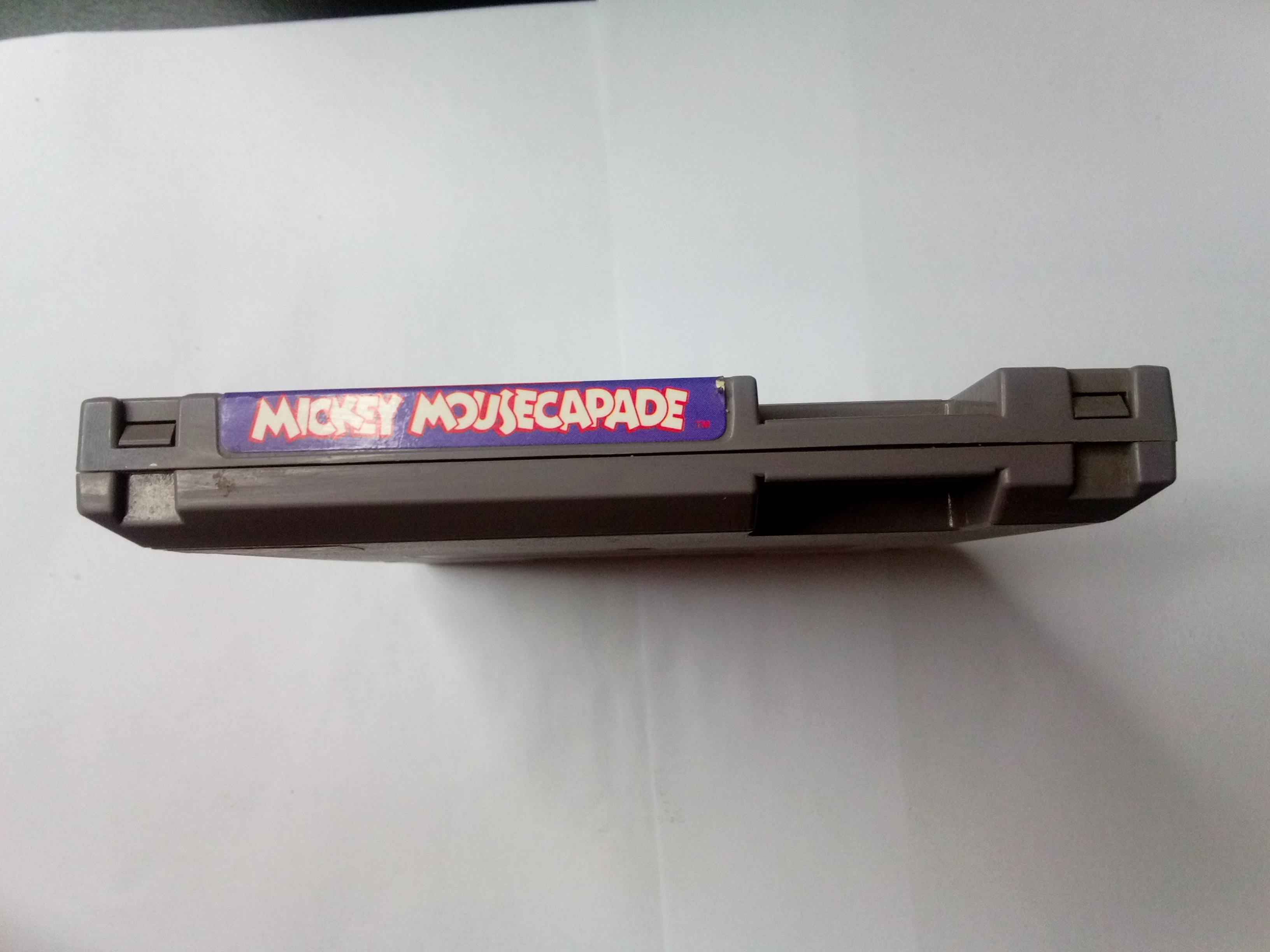 NINTENDO - MICKEY MOUSECAPADE - MANUAL AND CARTRIDGE ONLY - 01
