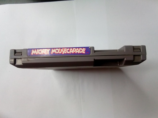 NINTENDO - MICKEY MOUSECAPADE - MANUAL AND CARTRIDGE ONLY - 01