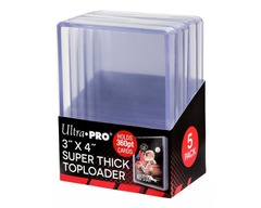 ULTRA PRO  -  TOPLOADER STANDARD 360PT (5-PACK)