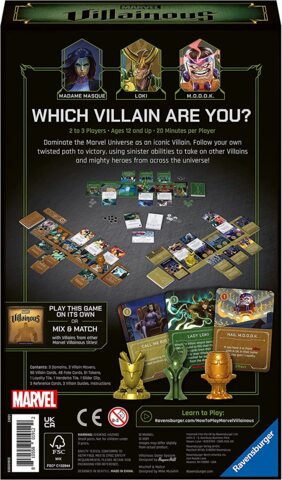 VILLAINOUS - MARVEL - MISCHIEF & MALICE (ENGLISH)