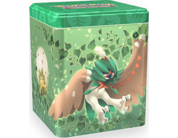 POKEMON - STACKING TIN - GRASS (ENGLISH) POKEMON - STACKING TIN - GRASS (ENGLISH)