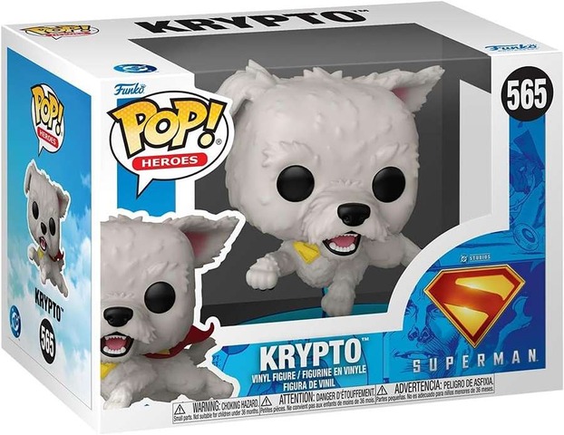 POP! - HEROES - SUPERMAN - KRYPTO - 565