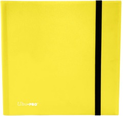 ULTRA PRO - PRO-BINDER - 12-POCKET PORTFOLIO - ECLIPSE - LEMON YELLOW (20 PAGES)