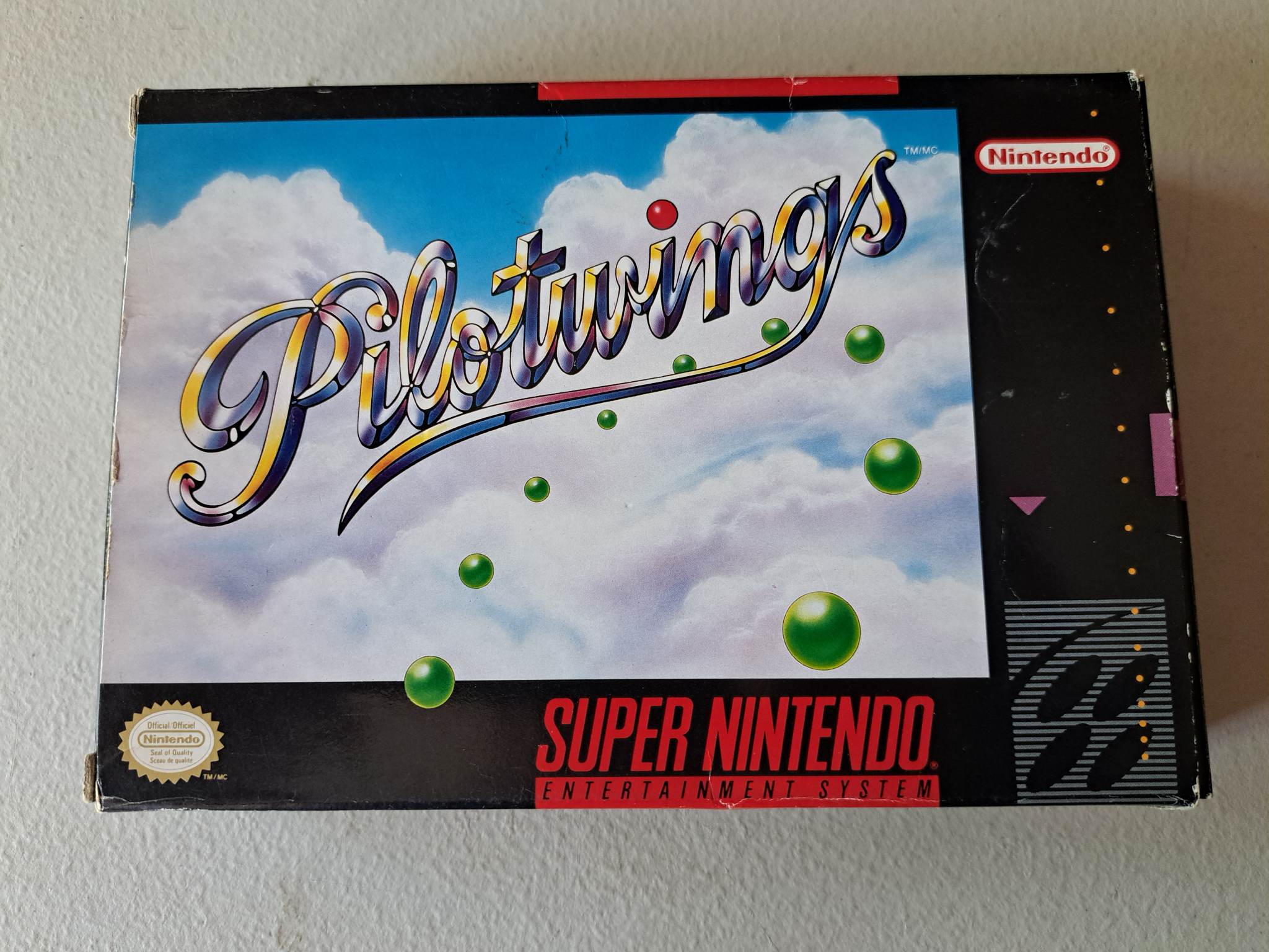 SUPER NINTENDO - PILOTWINGS - COMPLETE IN BOX (01)
