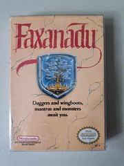 NINTENDO - FAXANADU - COMPLETE IN BOX (01)