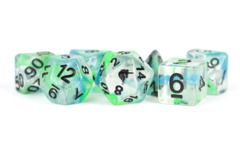 Unicorn Sea Kelp 16mm Poly Dice Set