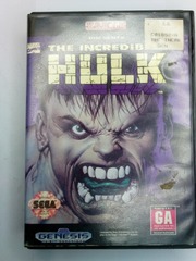 SEGA - THE INCREDIBLE HULK - CARTRIDGE AND BOX ONLY - 01