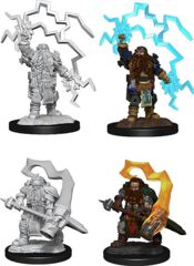 DND UNPAINTED MINIS WV14 DWARF CLERIC MALE