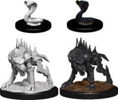 DND UNPAINTED MINIS WV14 IRON COBRA/IRON DEFENDER