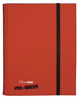 UP - PRO-BINDER - RED - 9PKT (360 cards)
