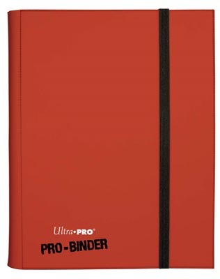 UP - PRO-BINDER - RED - 9PKT (360 cards)