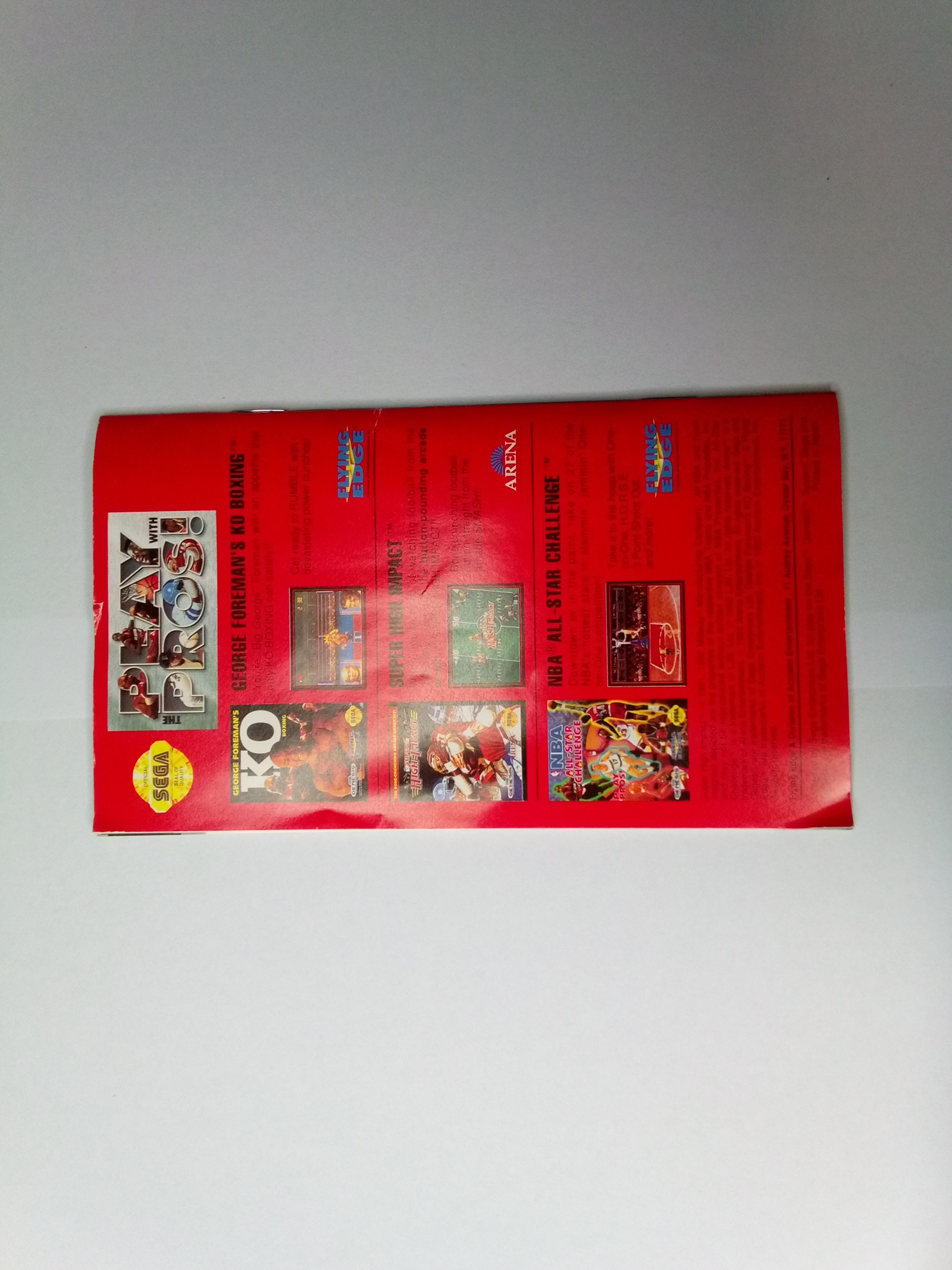 SEGA GENESIS - ROGER CLEMENS MVP BASEBALL - (CIB) - 01