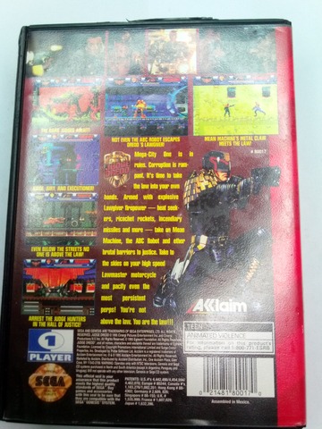 SEGA - JUDGE DREDD - CIB - 01
