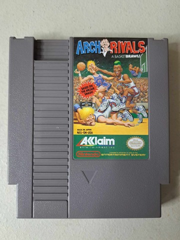 NINTENDO - ARCH RIVALS - COMPLETE IN BOX (01)