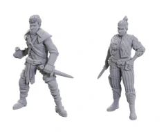 WIZKIDS - UNPAINTED MINIS - WAVE 23 - CUTPURSES MALE & FEMALE