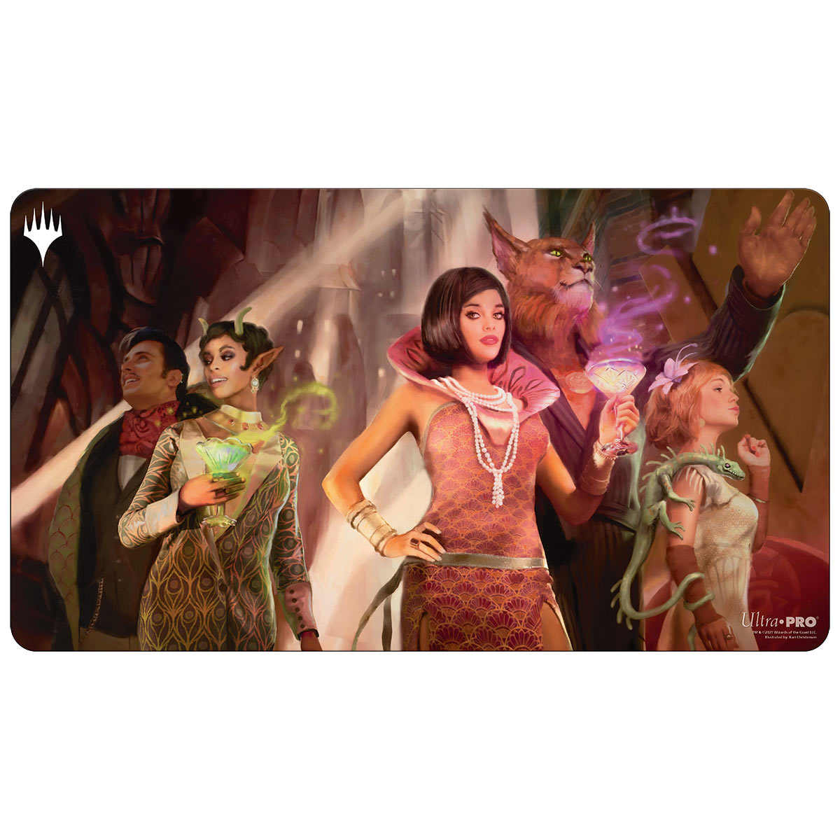 MTG - STREETS OF NEW CAPENNA - PLAYMAT - CABARETTI ASCENDANCY MTG - STREETS OF NEW CAPENNA - PLAYMAT - CABARETTI ASCENDANCY