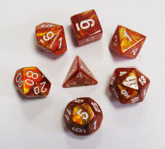 CHX27492 - Polyhedral 7-Die Set - LUSTROUS BRONZE/WHITE