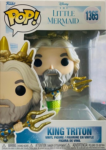 POP - DISNEY - THE LITTLE MERMAID - KING TRITON - 1365