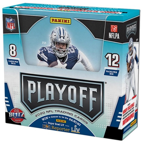 PANINI - PLAYOFF FOOTBALL - 2020 - HOBBY BOX