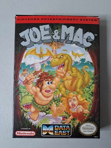 NINTENDO - JOE & MAC - COMPLETE IN BOX (01)