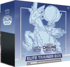 POKEMON - SWORD & SHIELD - CHILLING REIGN - ELITE TRAINER BOX - ICE RIDER CALYREX VMAX