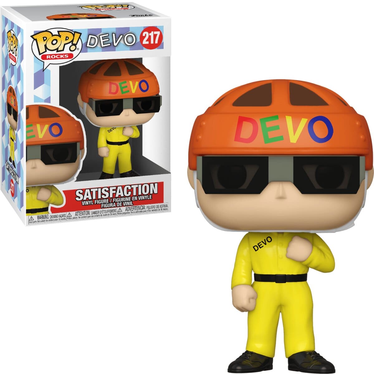 POP - ROCKS - DEVO - SATISFACTION - 217