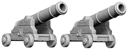 PATHFINDER MINIATURE DEEP CUTS: CANNONS