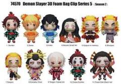 3D FOAM - BAG CLIP - DEMON SLAYER - SERIES 5 (RANDOMIZED)