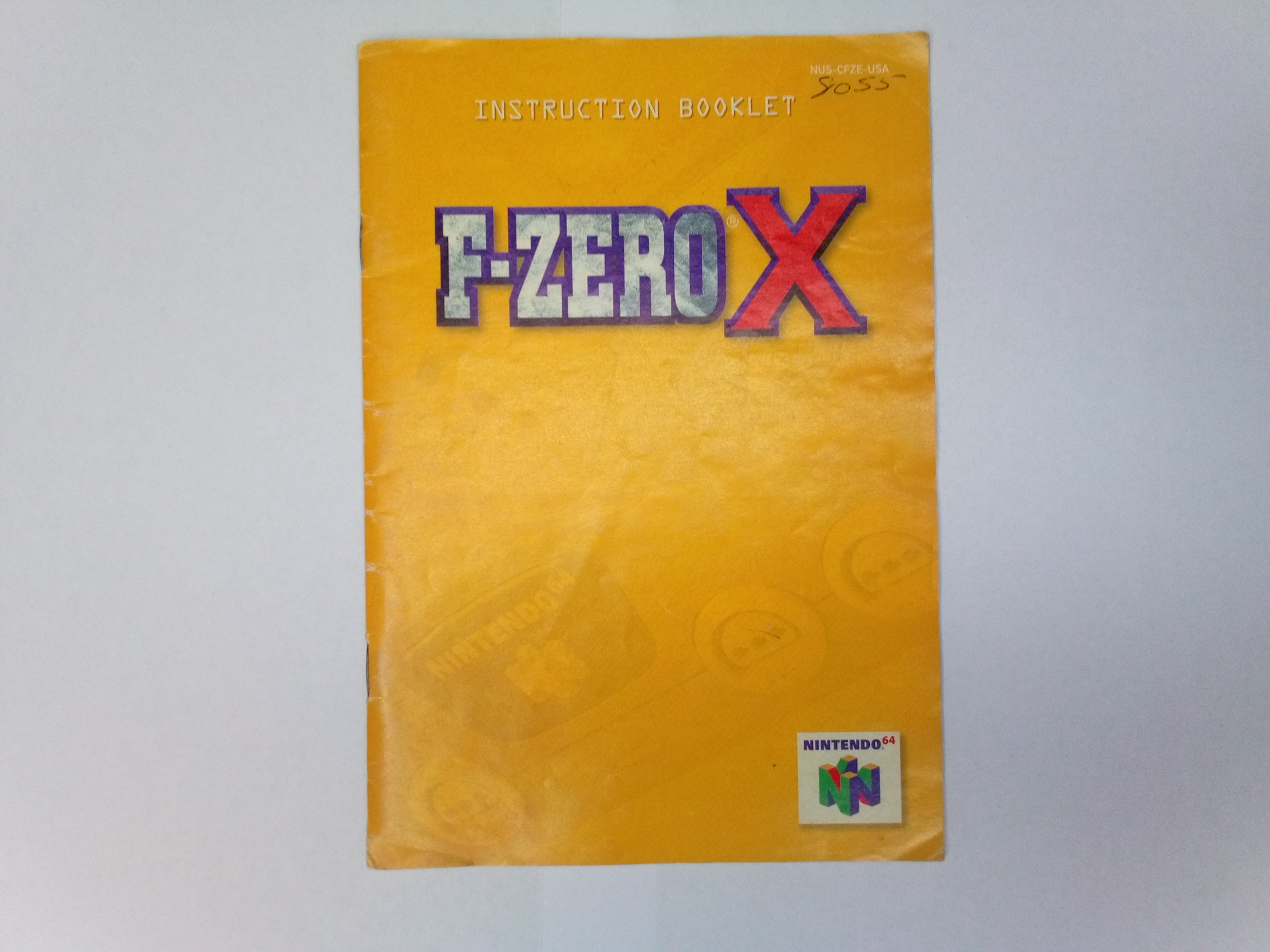 N64 - F-ZERO X - CIB