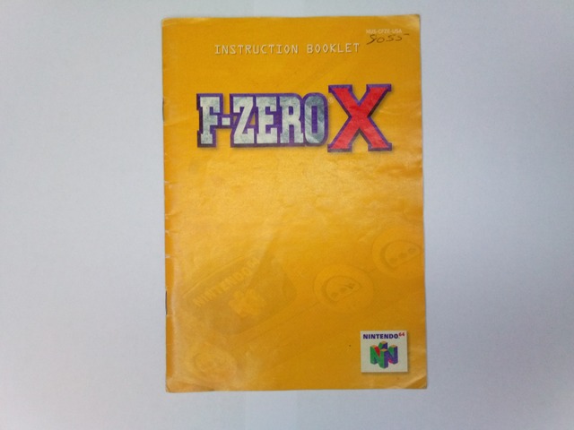 N64 - F-ZERO X - CIB