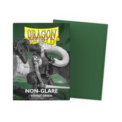 DRAGON SHIELD - SLEEVES - MATTE FOREST GREEN NON-GLARE 100CT