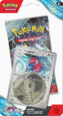 POKEMON - SCARLET AND VIOLET - SV7 - STELLAR CROWN - CHECKLANE BOOSTER - PORYGON 2