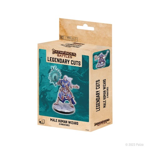 PATHFINDER - LEGENDARY CUTS - MALE HUMAN WIZARD