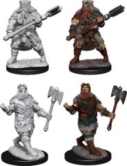 DND UNPAINTED MINIS WV14 HUMAN BARBARIAN MALE