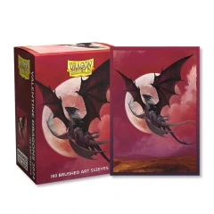 DRAGON SHIELD - STANDARD SIZE SLEEVES - VALENTINE DRAGON 2024 (100)