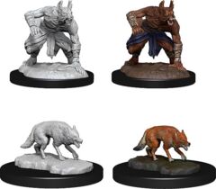 DND UNPAINTED MINIS WV14 JACKALWERE/JACKAL