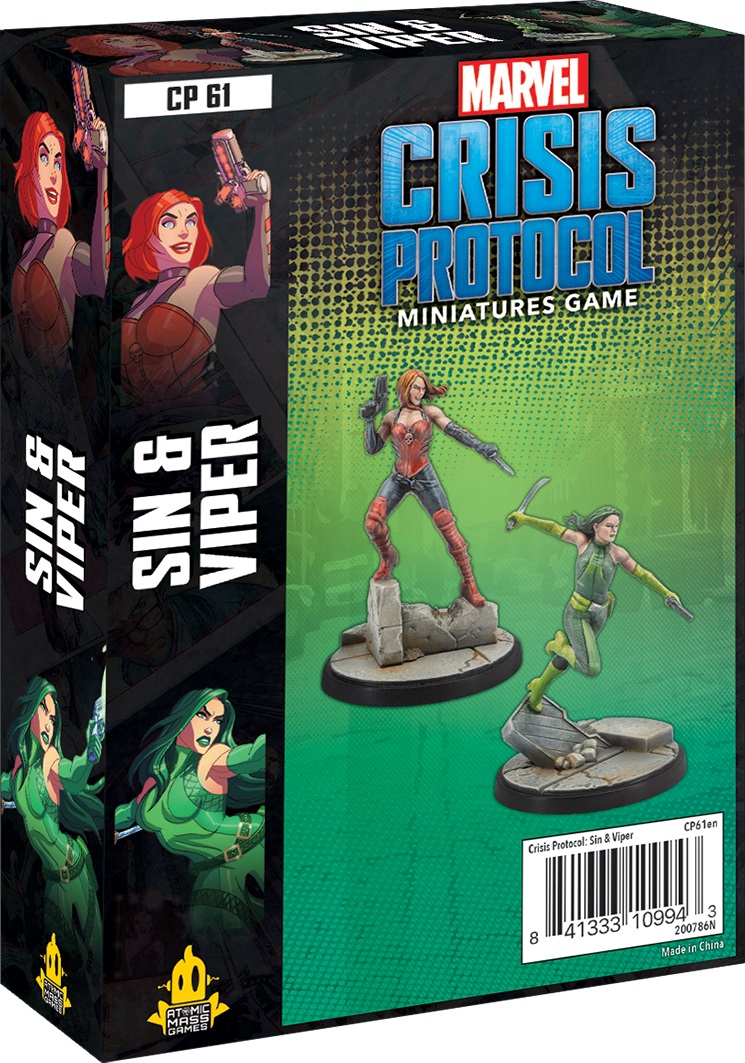 MARVEL : CRISIS PROTOCOL - SIN & VIPER MARVEL : CRISIS PROTOCOL - SIN & VIPER