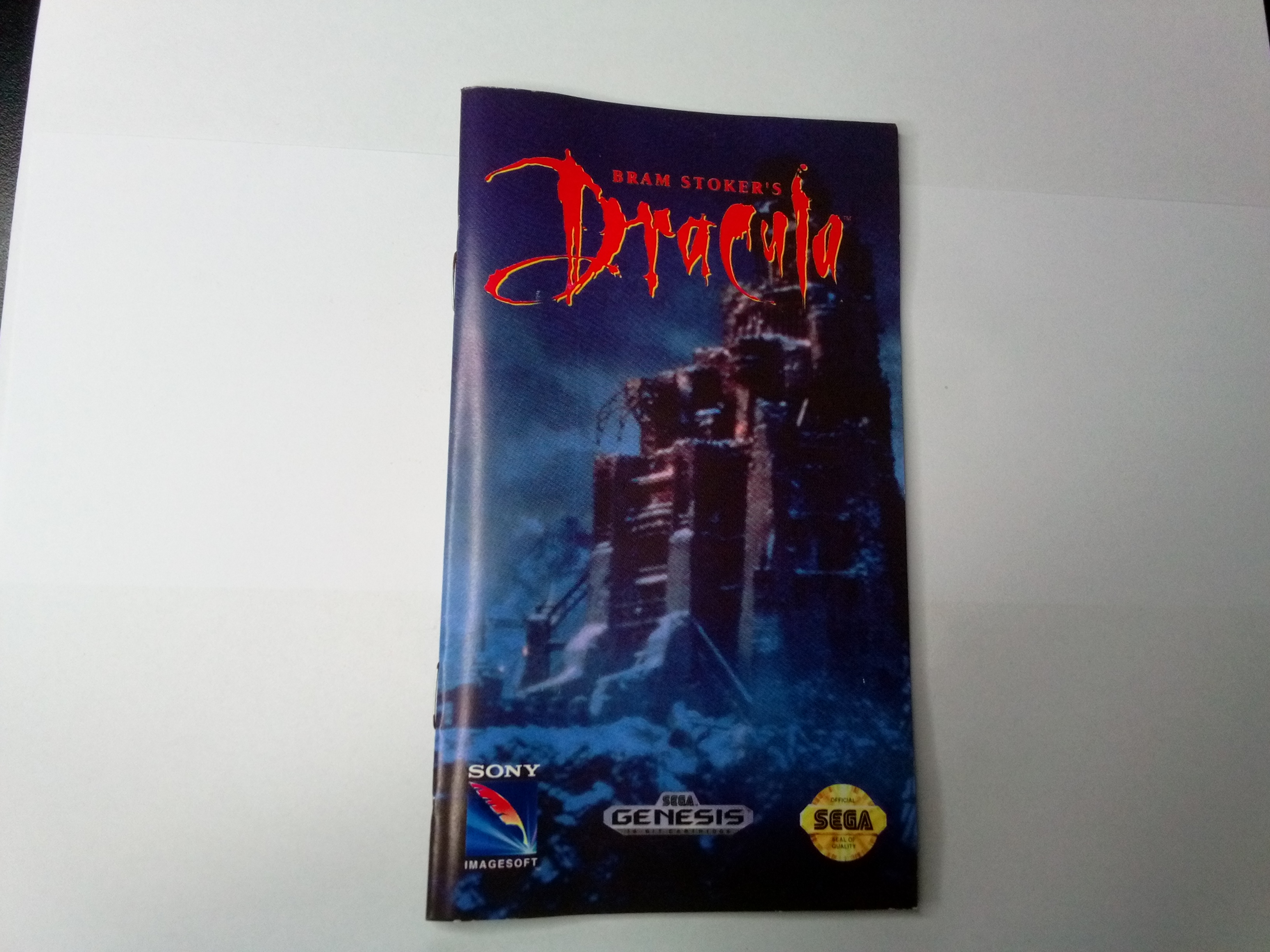 SEGA GENESIS - DRACULA - (CIB) - 01