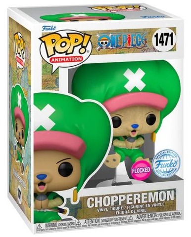 POP - ANIMATION - ONE PIECE - CHOPPEREMON (FLOCKED) - 1471