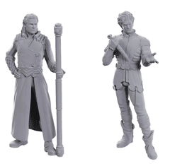 DND - UNPAINTED MINIS - SPECIAL EDITION BALDUR'S GATE 3 - GALE & ASTARION