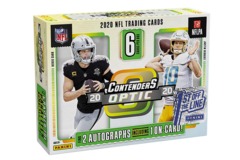 PANINI - CONTENDERS OPTIC FOOTBALL HOBBY - 2020 - 1st Off The Line FOTL  HOBBY BOX