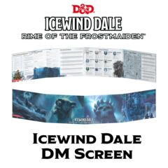 D&D - 5TH EDITION - ICEWIND DALE  -  DUNGEON MASTER'S SCREEN - ENGLISH