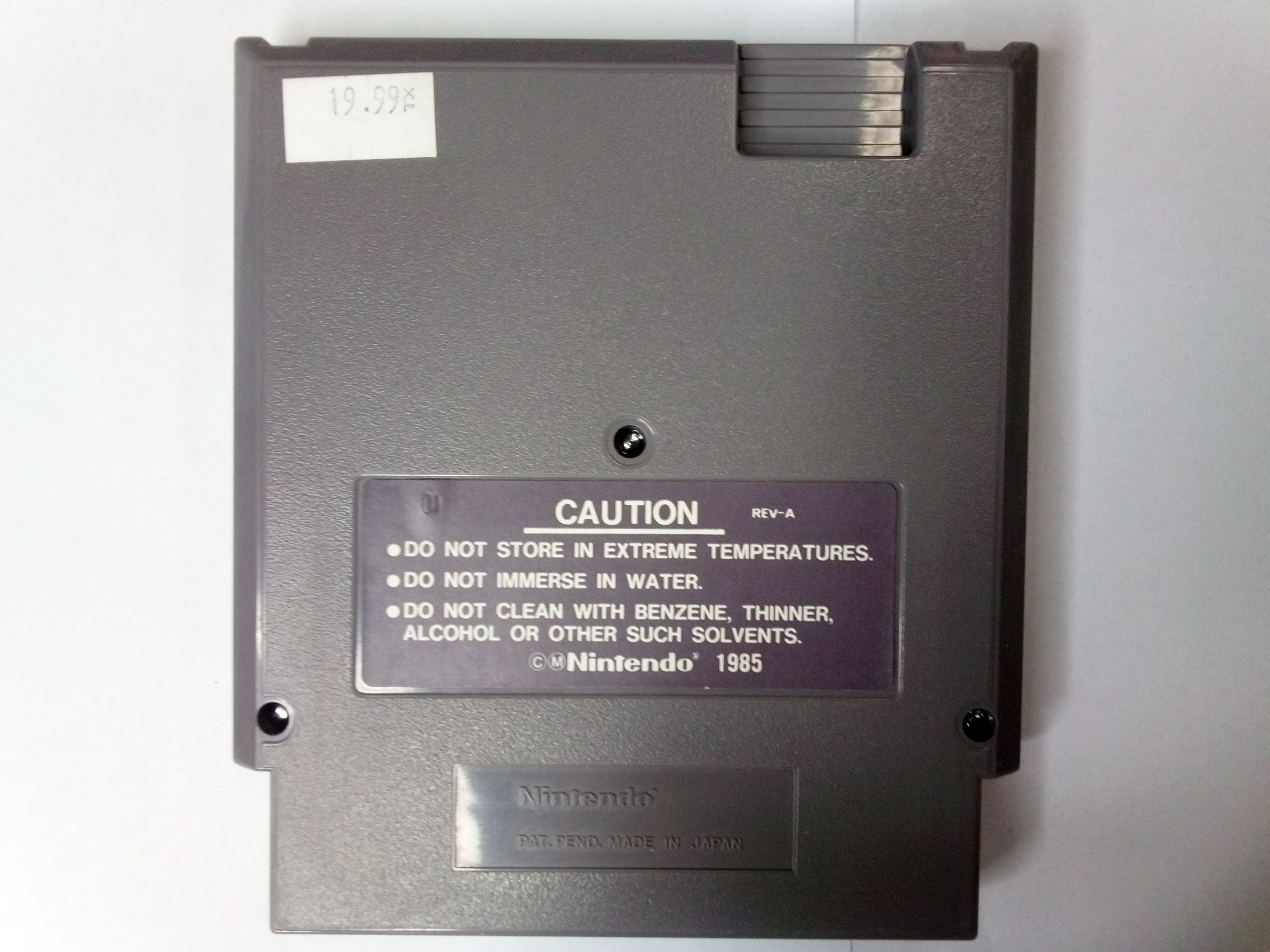 NINTENDO - CASTLEQUEST - MANUAL AND CARTRIDGE ONLY - 01